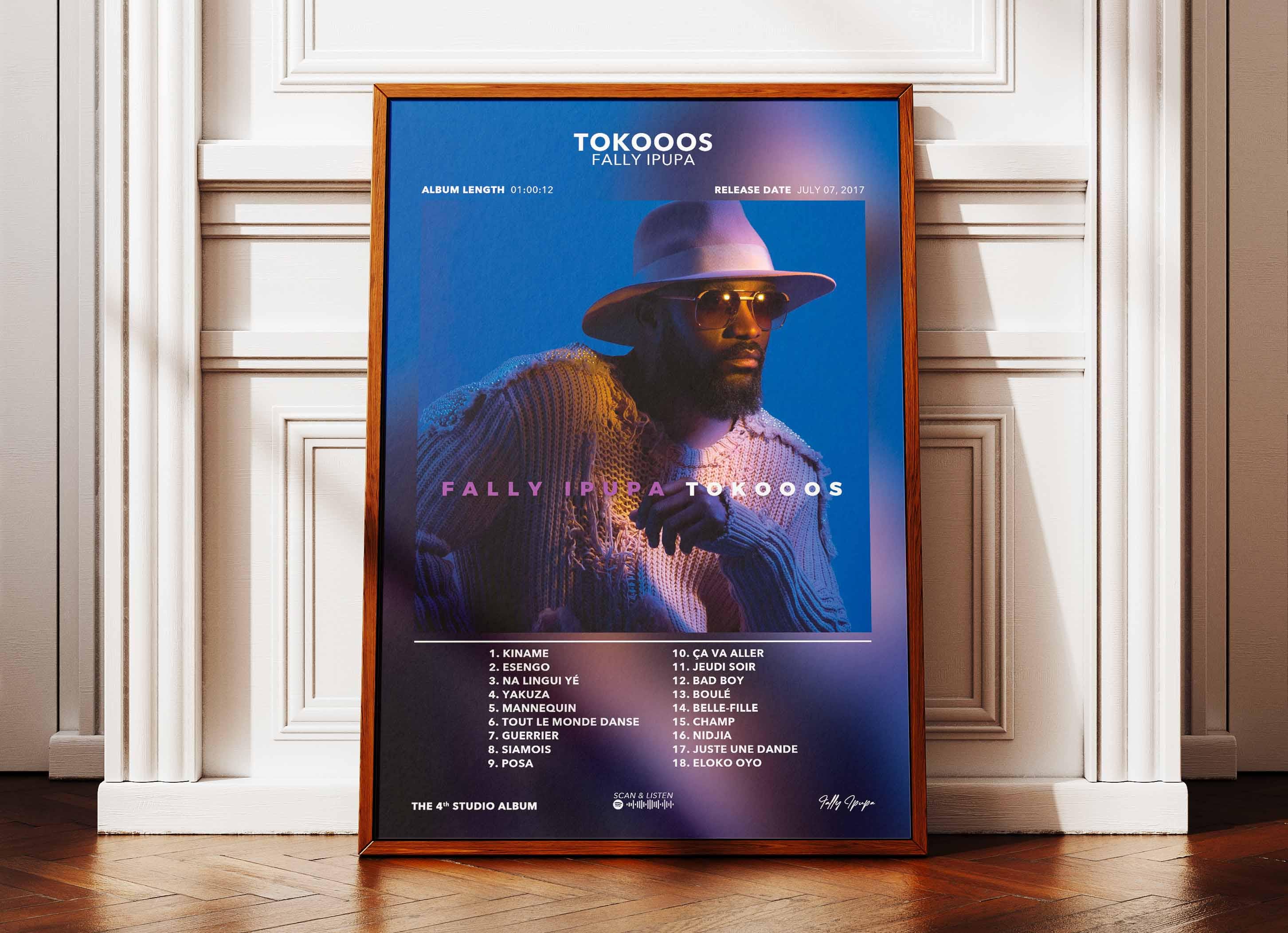 GATEGOO Poster Tokooos Fally Ipupa Album Poster | Fally Ipupa Album ...