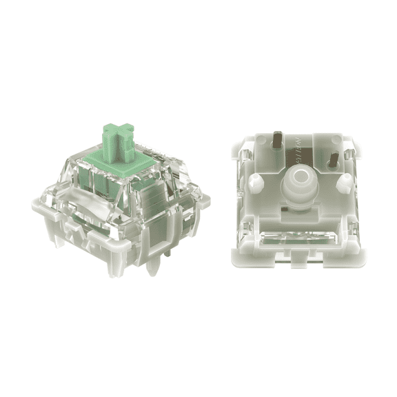 GATERON Baby Kangaroo 2.0 Keyboard Switches, Heavy Tactile RGB LED 5 Pin Factory Pre-Lubed 59gf Key Switches for MX Mechanical Keyboard(35PCS)