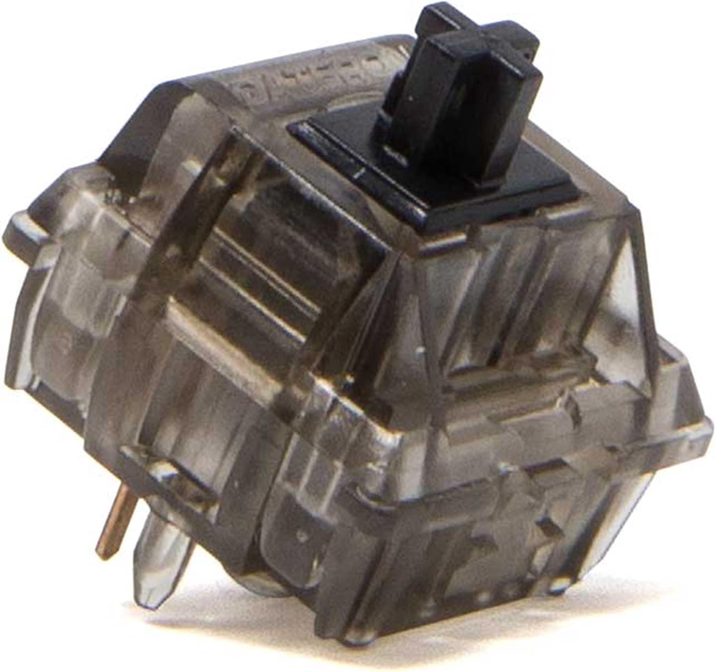 Gateron Ink V2 Silent Black Keyboard Switches, 5-Pin Linear RGB Smoky POM Switches for MX Mechanical Gaming Keyboards (35PCS)