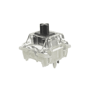 GATERON KS-9 Silent 2.0 Black Switch Set, 60gf Linear Silent Mechanical Keyboard Switches 35PCS, Black