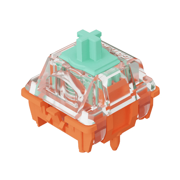 GATERON Magnetic FOX HE Linear Keyboard Switches, Pre-lubed Hall Effect Freely Setting Pre-travel Key Switches for Magnetic Gaming Keyboard (70PCS)