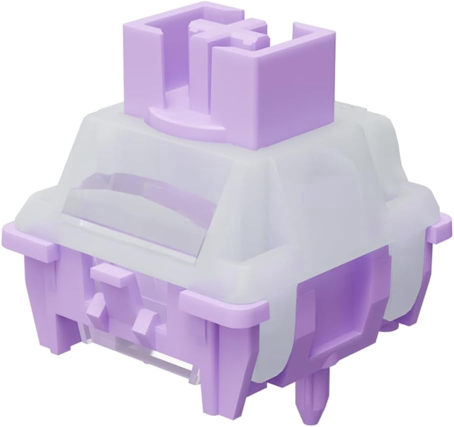 GATERON Magnetic Orchid Keyboard Switch, Wall Stem Full POM Linear Pre ...