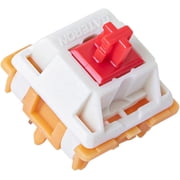 GATERON Mini i Keyboard Switches, Tactile RGB LED 5 Pin 22mm Dual-Stage Spring Factory Pre-lubed 50gf Key Switches for Custom MX Mechanical Keyboard35PCS