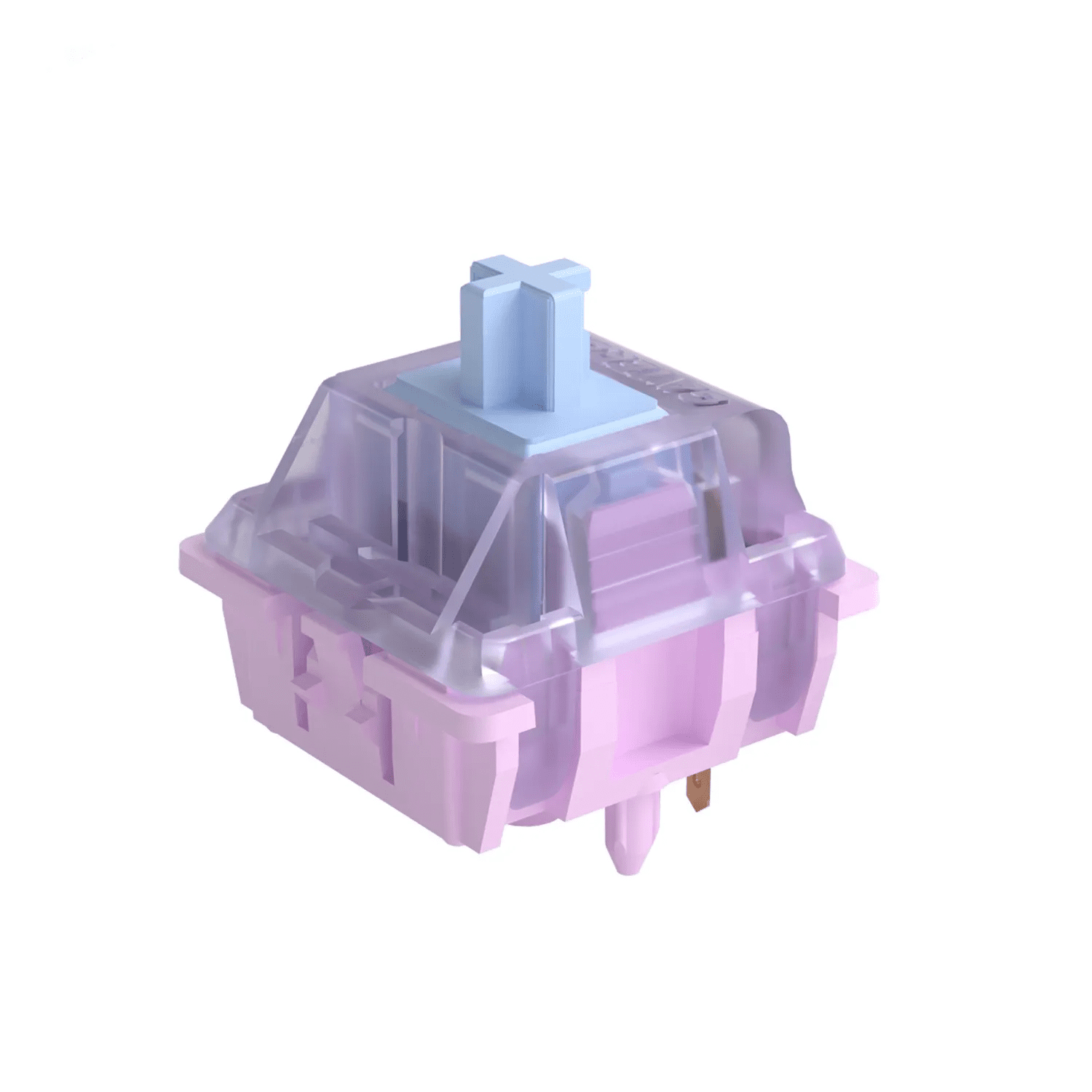GATERON Unicorn Linear Switch Set, 50gf 2-Stage Spring POM Stem Mechanical Keyboard Switches (35PCS)