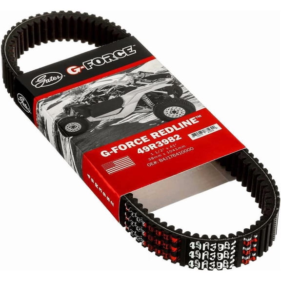 Gates 49R3982 G-Force Redline Continuously Variable Transmission (CVT) Belt