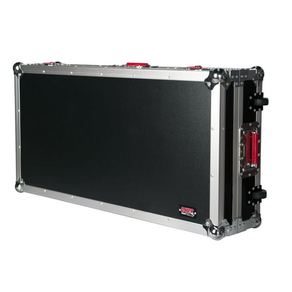 GATOR CASES G-TOUR-88V2SL SLIM 88 NOTE ROAD ATA WOOD FLIGHT CASE W/ WHEELS NEW