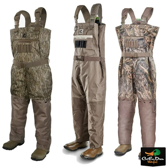 GATOR WADERS MENS SHIELD INSULATED BREATHABLE HUNTING WADERS
