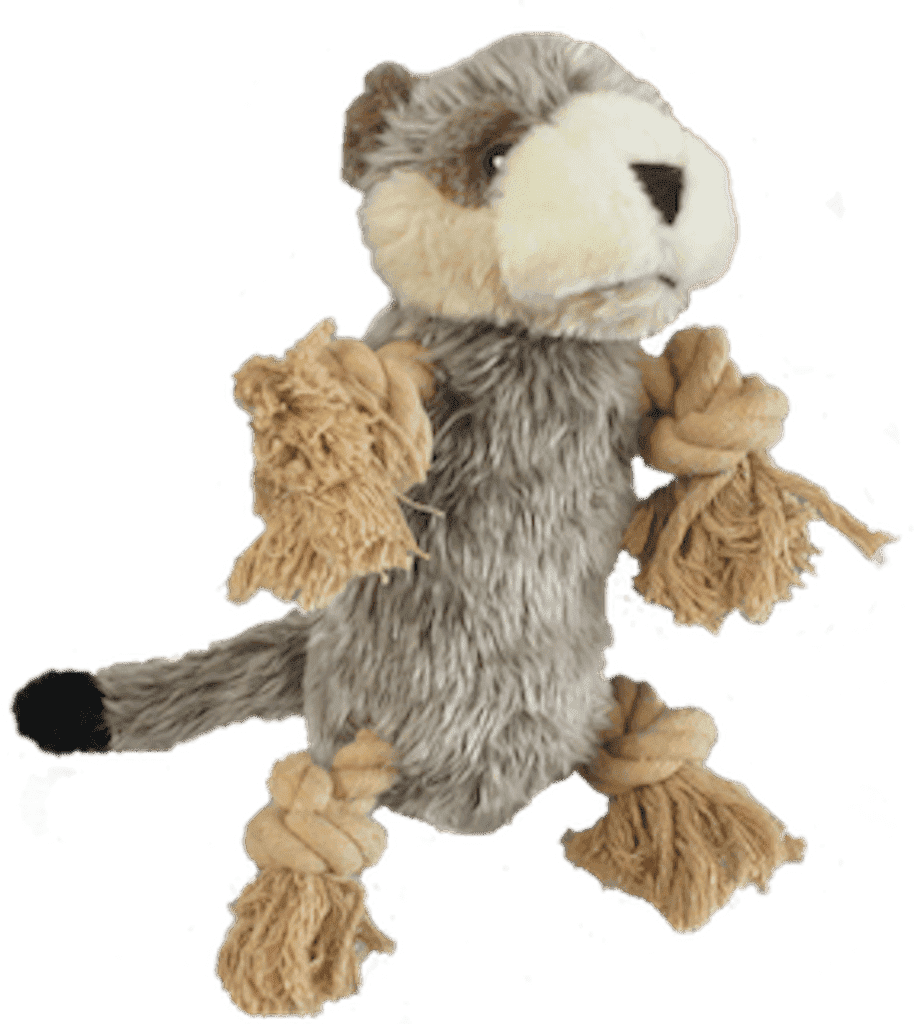 GATROPOD teelDog Gopher Plush Dog Toy,Rope and Tug Dog Toy for ...