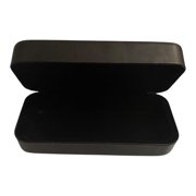 GATYZGEAR Black Large Rectangular Glasses Case with Velvet Interior