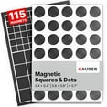 GAUDER Dots and Squares Small Sticky with Adhesive
