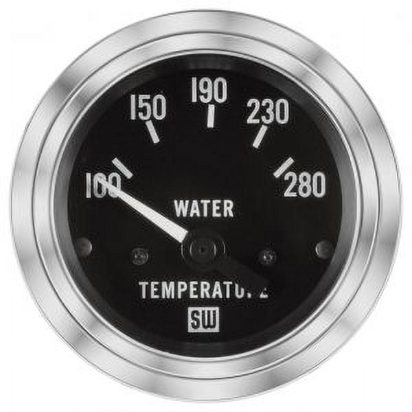 Stewart Warner 82307 21/16 Inch Deluxe Electric Water Temp Gauge