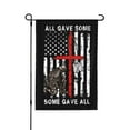 thumbnail image 1 of ALL GAVE SOMESOME GAVE ALL Garden Flag 12.5"x18" In A World Where You Can Be Anything Peace Flags - Inspirational Outdoor Decoration for Yard, Garden, or Home, 1 of 5