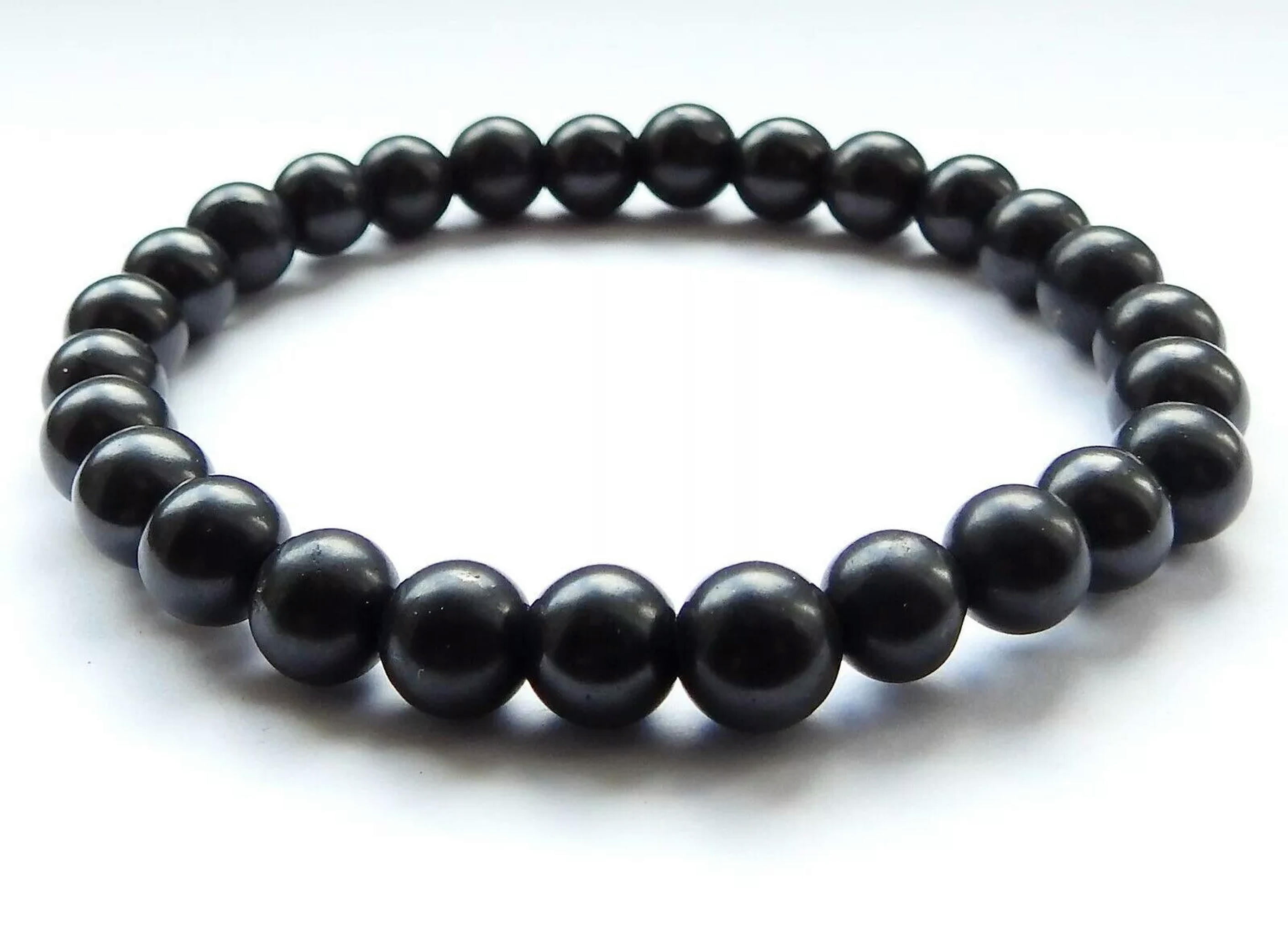 Elite EMF Balance Crystal Shungite Protective & Healing Ring - Foto 8