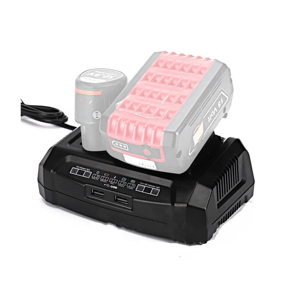 GAX1218V dual port Battery fast charger for Bos*ch 10.8V-18V PBA PST PSB PSR Home, Garden Tools
