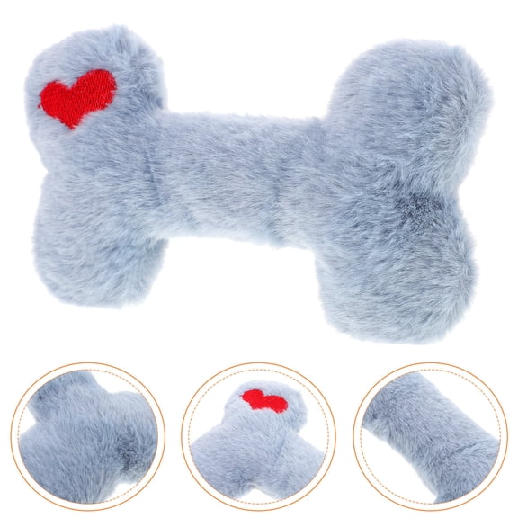 GAXIRE Plush Dog Chew Toy with Squeaker, 1 Pack - Soft Teething & Interactive Play Toy for Puppies and Dogs
