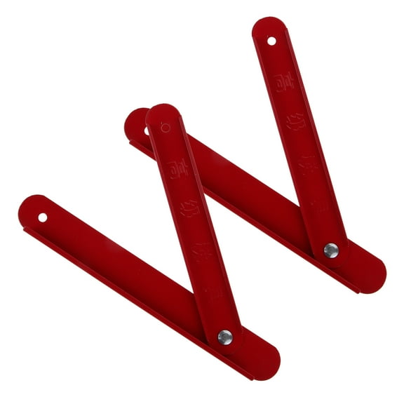 GAXIRE 1 Pair Aluminum Alloy Ladder Hinge Heavy Duty Ladder Bracket for Folding Step Ladders 13.8X1.2X0.4In