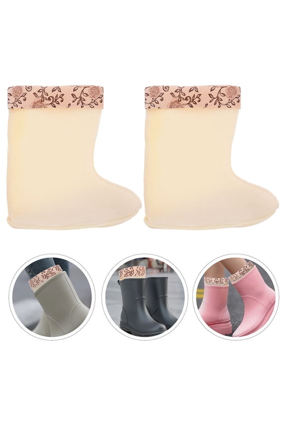 1 Pair Hunter Boot Liners Boot Liners Fleece Insulation Mid Calf for Women