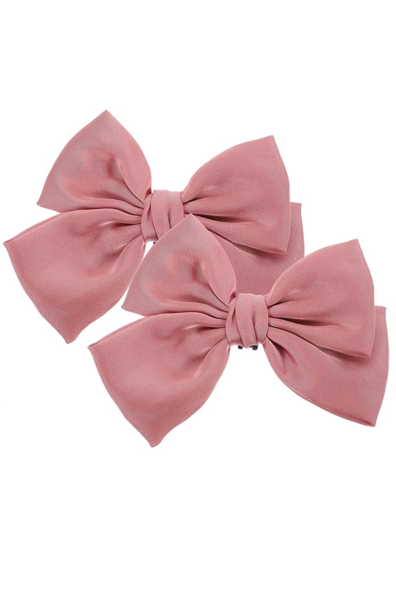 1 Pair Pink Bow Shoe Decorations Reusable Attachable Accessories for Wedding Engagement Birthday Prom Evening Party Graduation