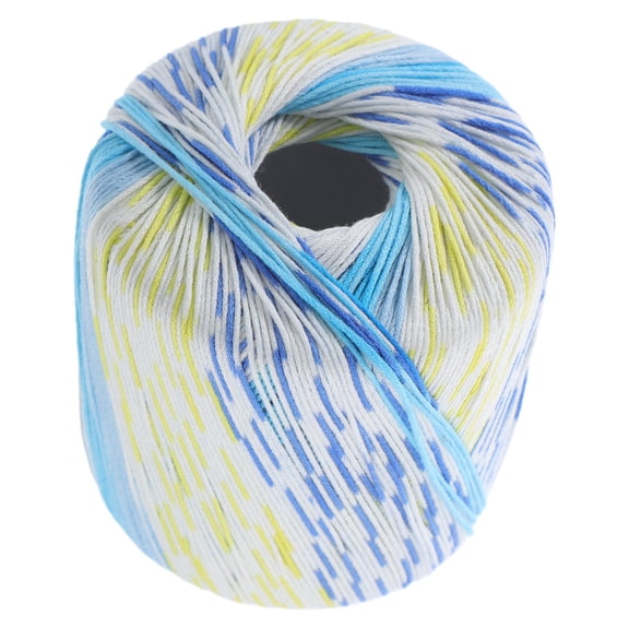 GAXIRE Multi Cotton Yarn Roll for Crocheting and Hand Knitting, Soft Craft Thread Ideal for Beginners and Projects