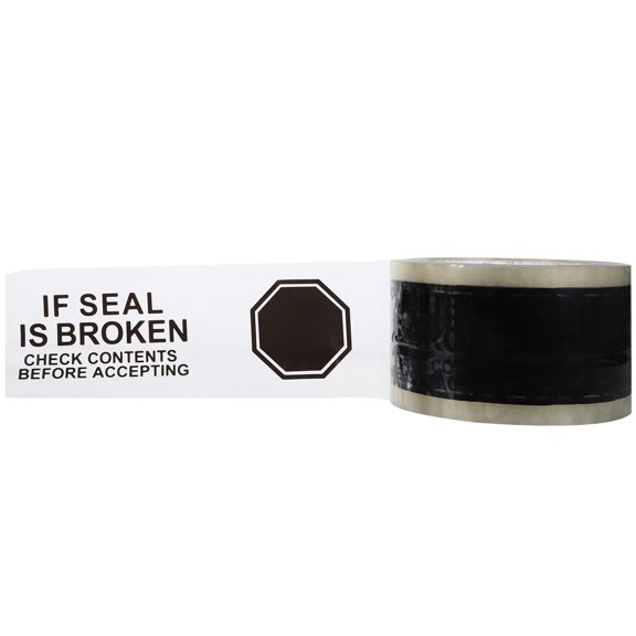 GAXIRE 1 Roll IF Seal is Broken Check Contents Before Accepting Stop Sign Sealing Tape Packing Tape