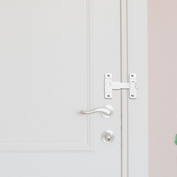 GAXIRE 1 Set Barn Door Hardware Heavy Duty Door Latch For Homeowners