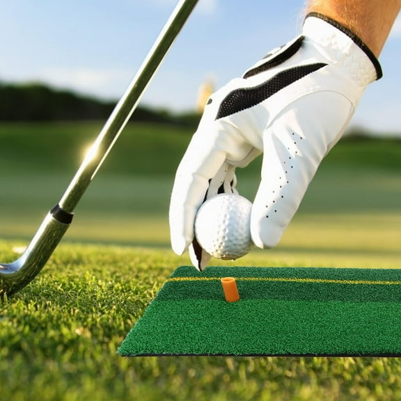 GAXIRE 1 Set Golfing Hitting Mat Nylon for Outdoor Use