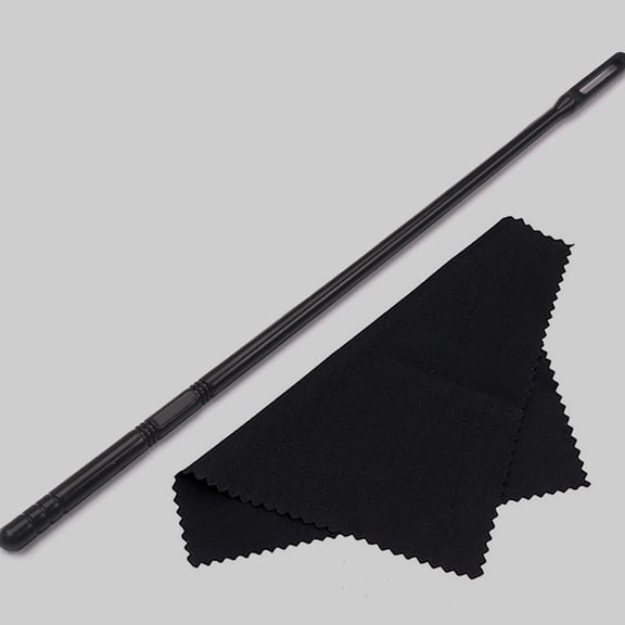 GAXIRE 1 Set Flute Piccolo Cleaning Rod Cloth Kit Flute Piccolo Cleaning Supplies
