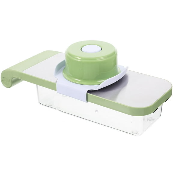 GAXIRE Multi-Functional Vegetable Chopper Set, Light Green, Perfect for Tomato Slicing, Grating, and Food Preparation
