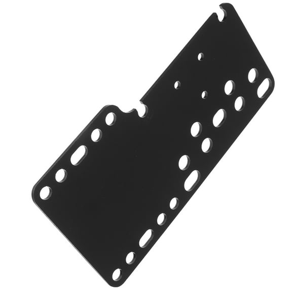 GAXIRE Racing Sim Desk Mount Set with Multi-Hole Design, Black Aluminum Alloy, Easy Installation for Simulator Accessories