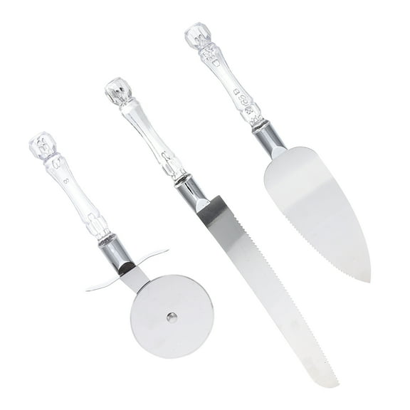 GAXIRE Pizza Tool Kit Kitchen Gadgets Set White - 1 Complete Set for Pizza Making and Serving