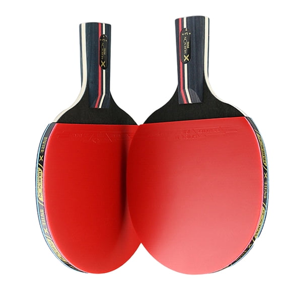 GAXIRE Table Tennis Set with Anti- Grip, Assorted Colors, Pong Rackets for Indoor and Outdoor Training