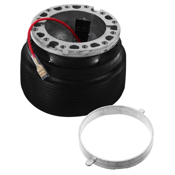 GAXIRE 1Set Steering Wheel Disconnect Adapter Easy to Install for Car Use Black