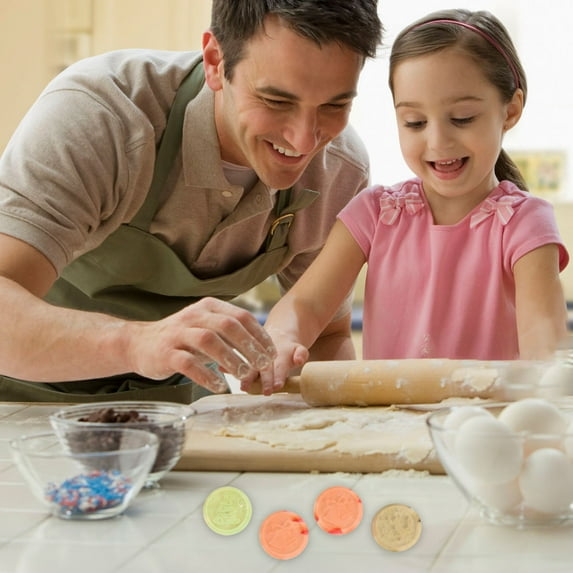 GAXIRE Wooden Sugar Cookie Tools Set for Baking and Cookie Making, Assorted Colors, Kitchen Accessories