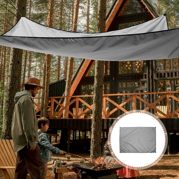 GAXIRE 1 Set of Grey Sun Shade Sail for Outdoor Shading and Practical Use