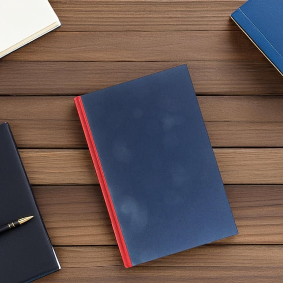 GAXIRE 10 Sheets Binding Covers - 11.7x8" Sand-textured Midweight Binding Front and Back Covers for DIY Business Reports and Proposals - Square Corner, Un-Punched, Navy Blue