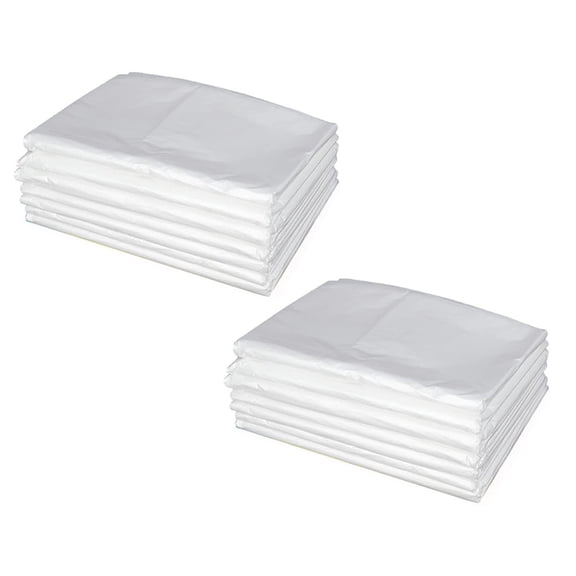 GAXIRE 100-Pack Clear PE Disposable Cage Film Pads for Small Pets, Hamsters, Guinea Pigs, and Other Animal Care Needs