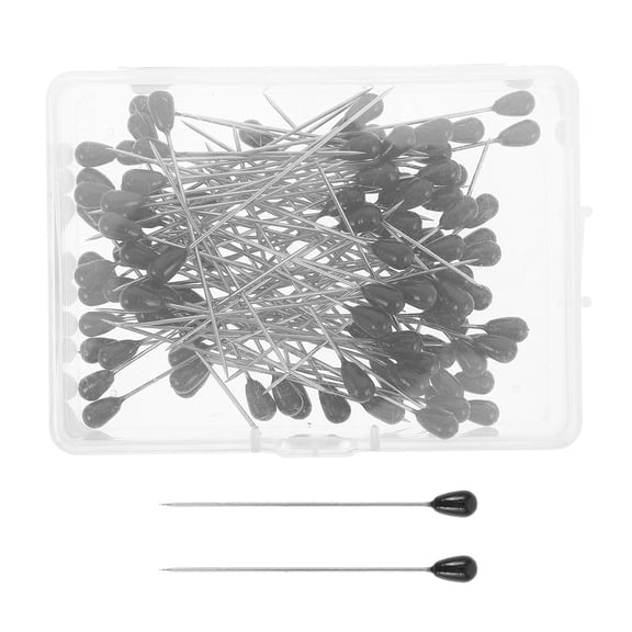 GAXIRE 100 Pcs Black Metal Safety Pins for Sewing Quilting Crafting and Projects