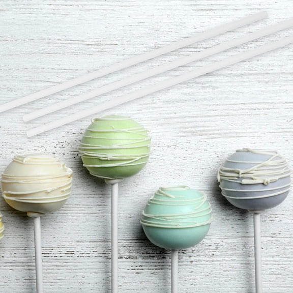 GAXIRE cookie sticks Lollipop Paper Stick Users Children's Day 100pcs