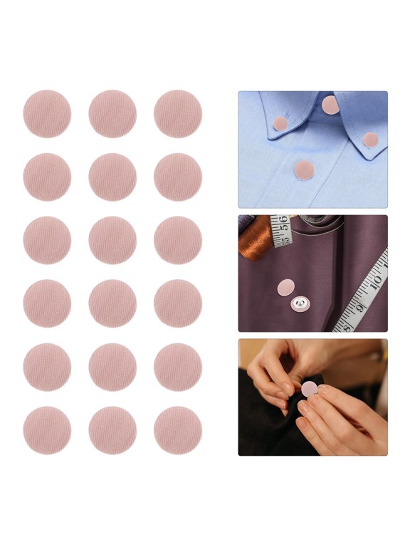 100Pcs Pink All-Match Buttons for Sewing Clothes Coat and Dress Decoration