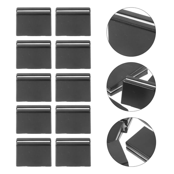 GAXIRE 10Pcs Console Mixer Slider Fader Caps Black Designed for Smooth Dj Audio Adjustment