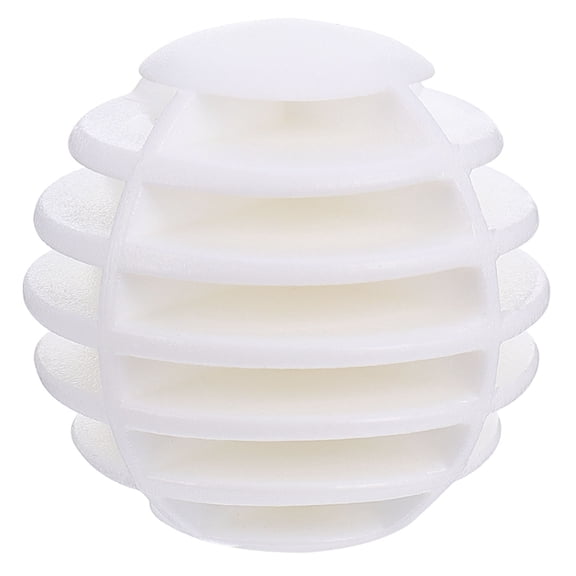 GAXIRE 10Pcs Indoor White Training Ball Made of Durable Synthetic Rubber for Golf Practice