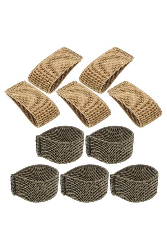 10pcs Belt Keepers Convenient Belt Loops Replacement Belt Loops Belt Band Retainer Loop Belt Keepers Practical Belt Fixing Loop Belt Loop Holder