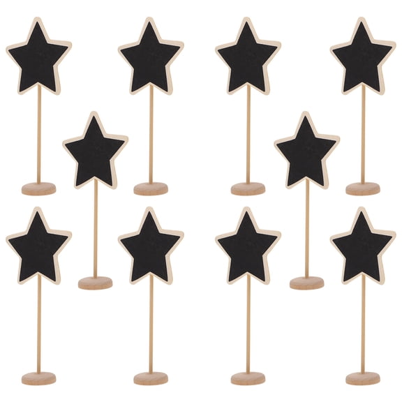 GAXIRE 10pcs Chalkboard Message Signs for Hosts, Parties, Celebrations, Weddings, and Events