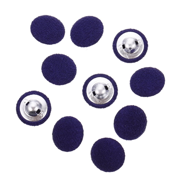 GAXIRE Set of 10 Navy Sewing Buttons for Crafting, Tailoring, Clothing, Projects and Accessories