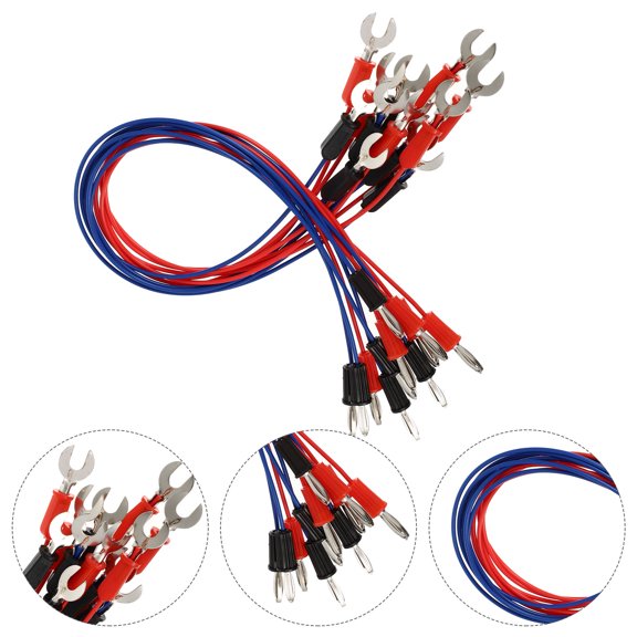 GAXIRE 12 Pcs Electrical Wiring Circuit Wire for Science Experiments at Home Schooling
