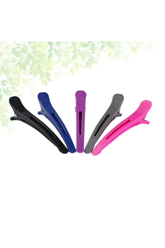 12Pcs Hair Section Clips for Women, Plastic Hair Clips Assorted Colors, Perfect for Formal Parties and Everyday Styling