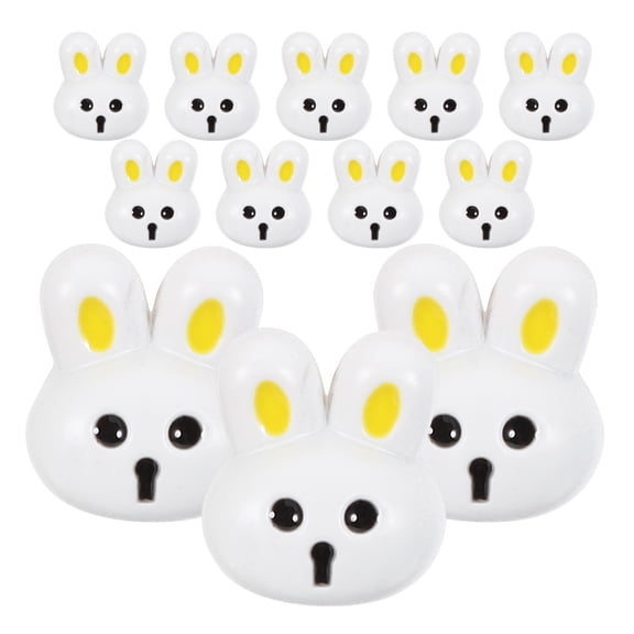 GAXIRE Sewing Decorative Buttons Resin White 12Pcs 0.67X0.59X0.39In