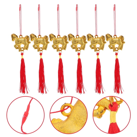 GAXIRE Set of 12 Miniature Animal Figurines, Plastic Hanging Decorations for Indoor and Outdoor Use, Versatile Home and Garden Decor