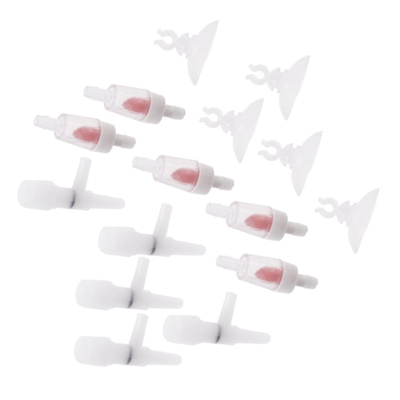 GAXIRE 16pcs Aquarium Accessory Air Pump Tubing for Easy Mending