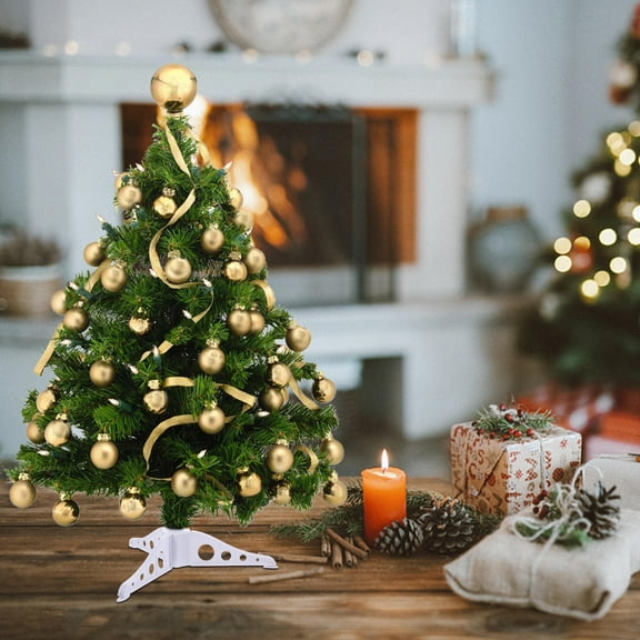 GAXIRE White Plastic Fake Tree Stand Holder Outdoor Indoor Plant Pot Base 1 Set